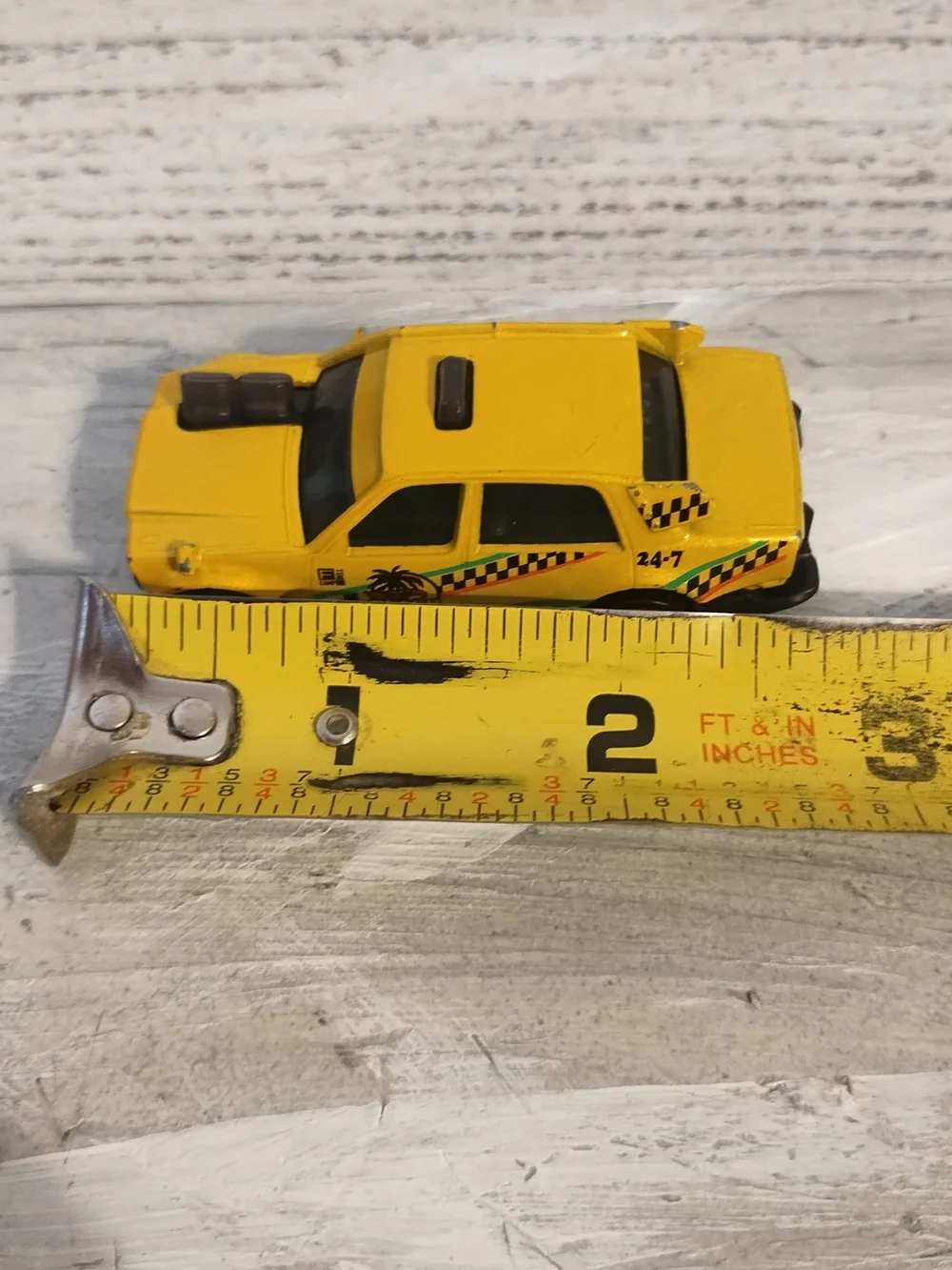 HW GETAWAYS Exclusive Time attaxi yellow beach taxi loose Hot Wheels die cast